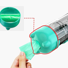 Upload image to gallery viewer, Garrafa para Cães Multifuncional Comedouro Água, Ração e Porta Saquinhos | BichanosPet™