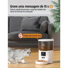 Upload image to gallery viewer, Alimentador Comedouro Automático Gatos Cães Pet Programável 4L | BichanosPet™