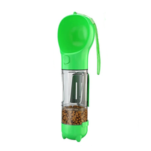 Upload image to gallery viewer, Garrafa para Cães Multifuncional Comedouro Água, Ração e Porta Saquinhos | BichanosPet™
