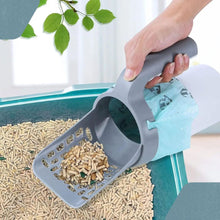 Upload image to gallery viewer, Pá Para Caixa De Areia Com Saquinho e Reservatório Plásticos Cata Caca | BichanosPet™
