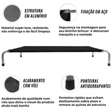 Upload image to gallery viewer, Cama Suspensa Ortopédica 75x50x13 | BichanosPet™
