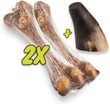 Upload image to gallery viewer, Kits Com Ossos Petisco Pet Fêmur Desidratado/Defumado Para Cães | BichanosPet™
