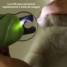 Upload image to gallery viewer, Cortador de Unha Com Led e Lixa Para Pet | BichanosPet™
