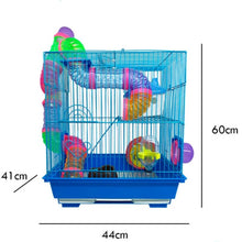 Upload image to gallery viewer, Gaiola Para Roedores 3 Andares | BichanosPet™
