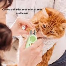 Upload image to gallery viewer, Cortador de Unha Com Led e Lixa Para Pet | BichanosPet™
