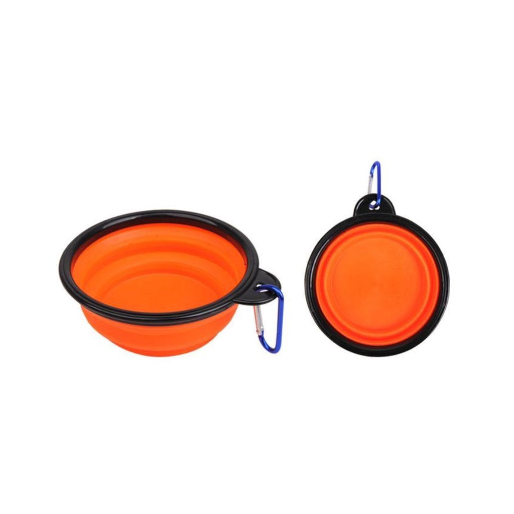 Comedouro/Bebedouro Retrátil Silicone Para Passeios | BichanosPet™