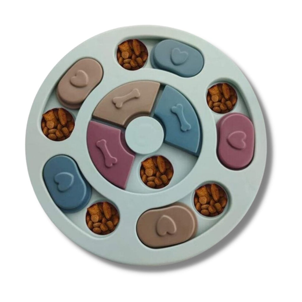 Comedouro Lento para Pet Porta Petisco Puzzle | BichanosPet™
