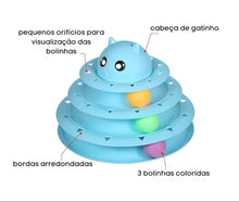 Upload image to gallery viewer, Torre de Bolinha Interativa Para Gatos | BichanosPet™
