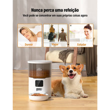 Upload image to gallery viewer, Alimentador Comedouro Automático Gatos Cães Pet Programável 4L | BichanosPet™

