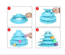 Upload image to gallery viewer, Torre de Bolinha Interativa Para Gatos | BichanosPet™
