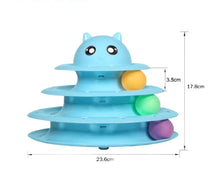 Upload image to gallery viewer, Torre de Bolinha Interativa Para Gatos | BichanosPet™
